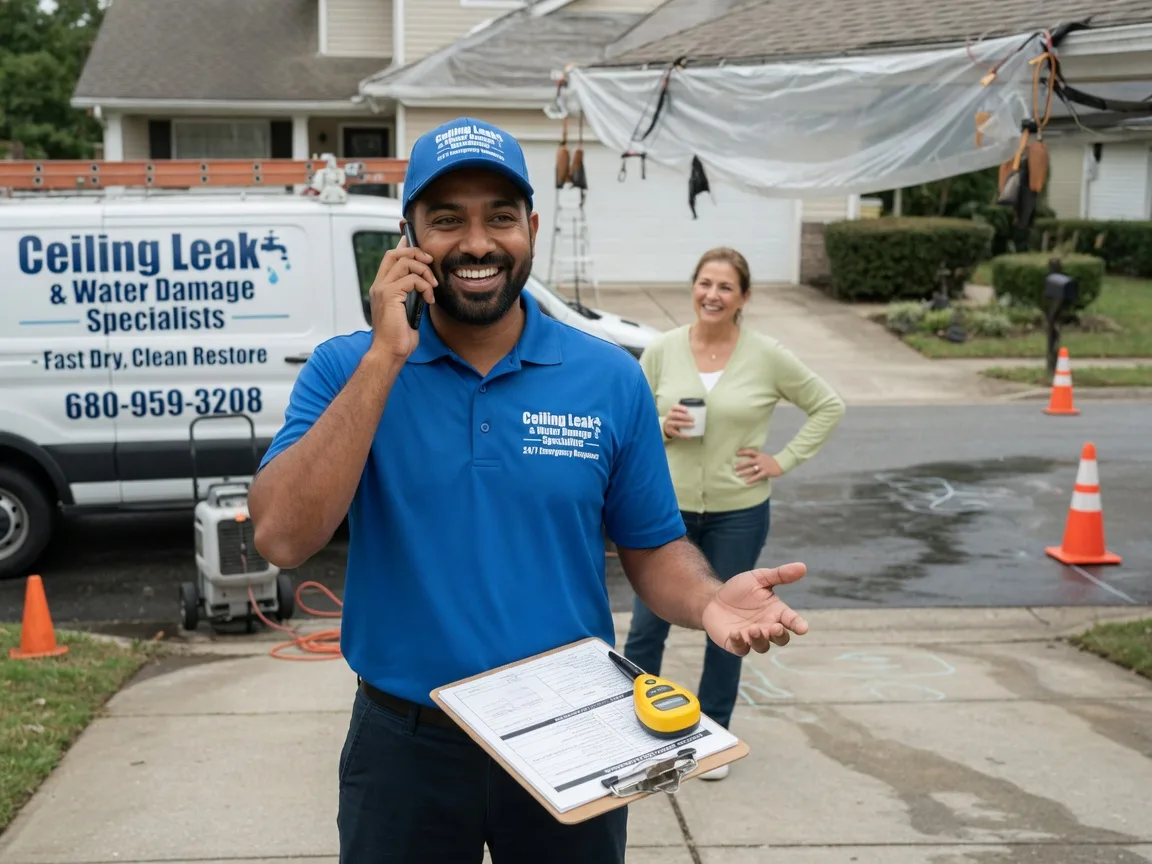 Ceiling Leak Cleanup Jackson, NH FAQs